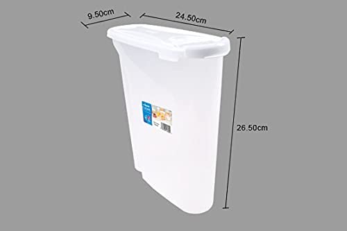 Wham 2.5 litres Food Storage Container/Airtight Cereal Dispenser