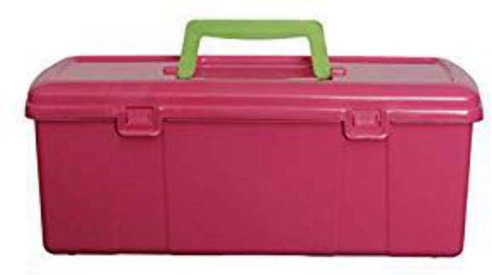 Whitefurze Utility Box, Pink, 5 Litre
