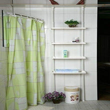 Over The Toilet 4 Layered Adjustable Kitchen Bathroom Caddy Shelf Bathroom Storage Caddy