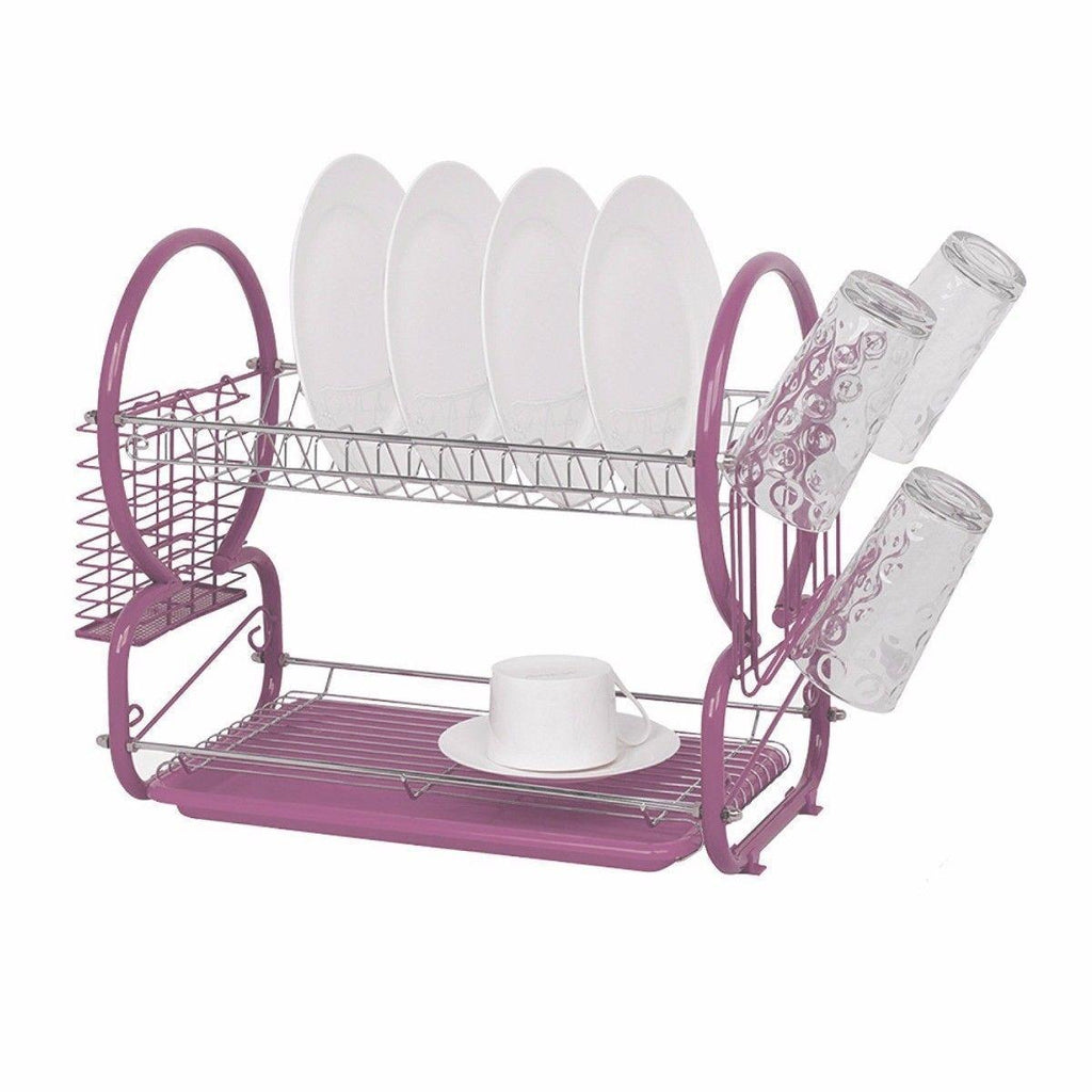 Kitchen Dishes Dish Drainer  2 Layer Other