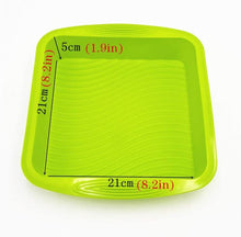 Silicone Square Baking Pans / Cake Mould ( 24 Units )