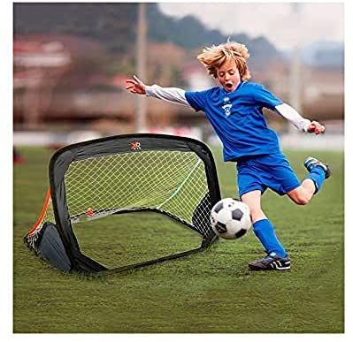 Junior Pop-Up Soccer goal Net- 66cm deep x 66cm high x 122cm wide