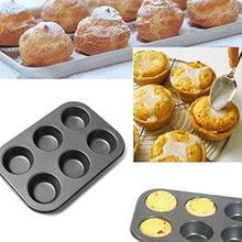 6 Cup Non Stick Muffin Tin Tray  ( 24 Units)