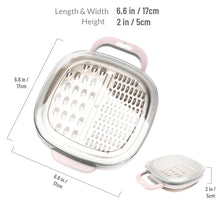Grater With Container ( 24 Units )