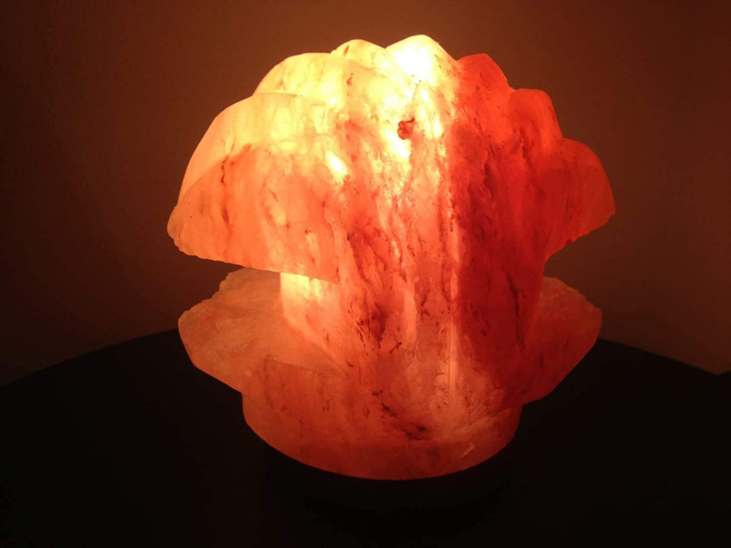 Hand Carved 100% Pure Himalayan Crystal Rock Salt Table Lamps