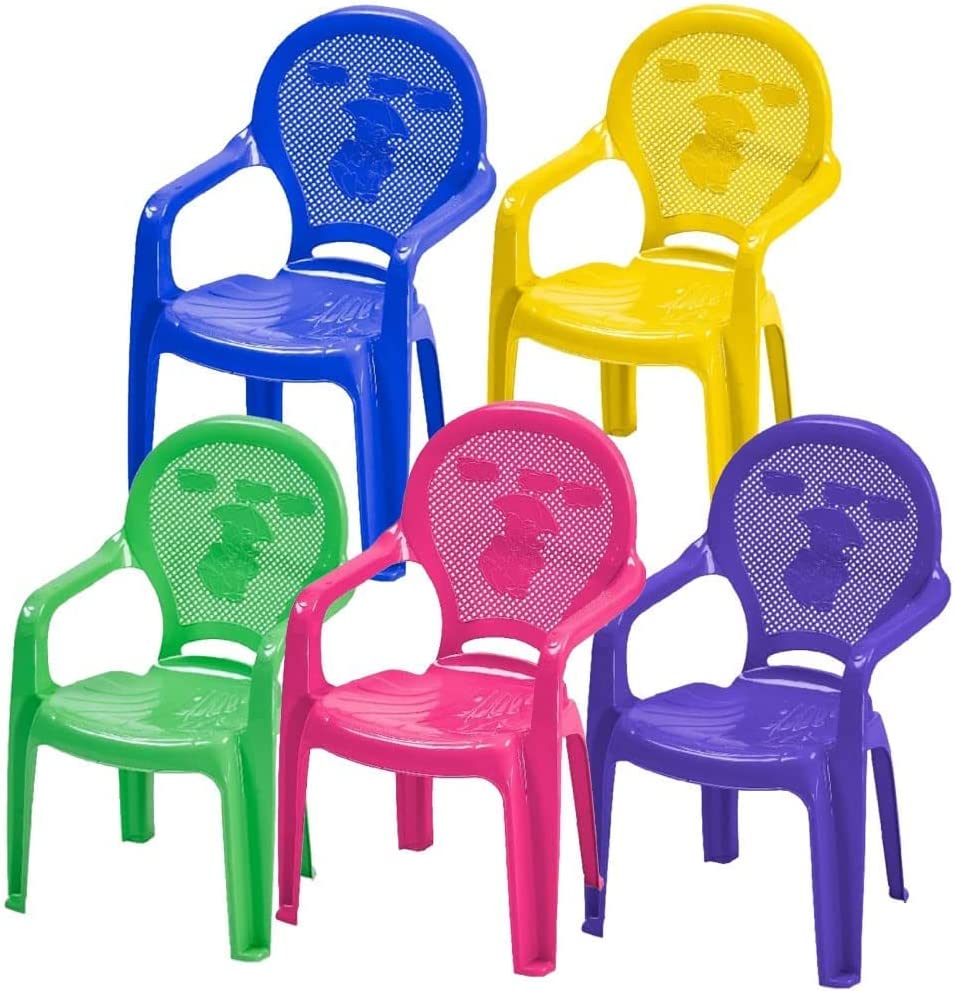 Kids Plastic Chair with Arm-Rest ( 4 Units )