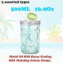 500ml Glass Mason Jars with (6 Units)