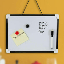 Smooth-Surface Dry Wipe White Board with 2 Magnets and 1 Eraser Pen