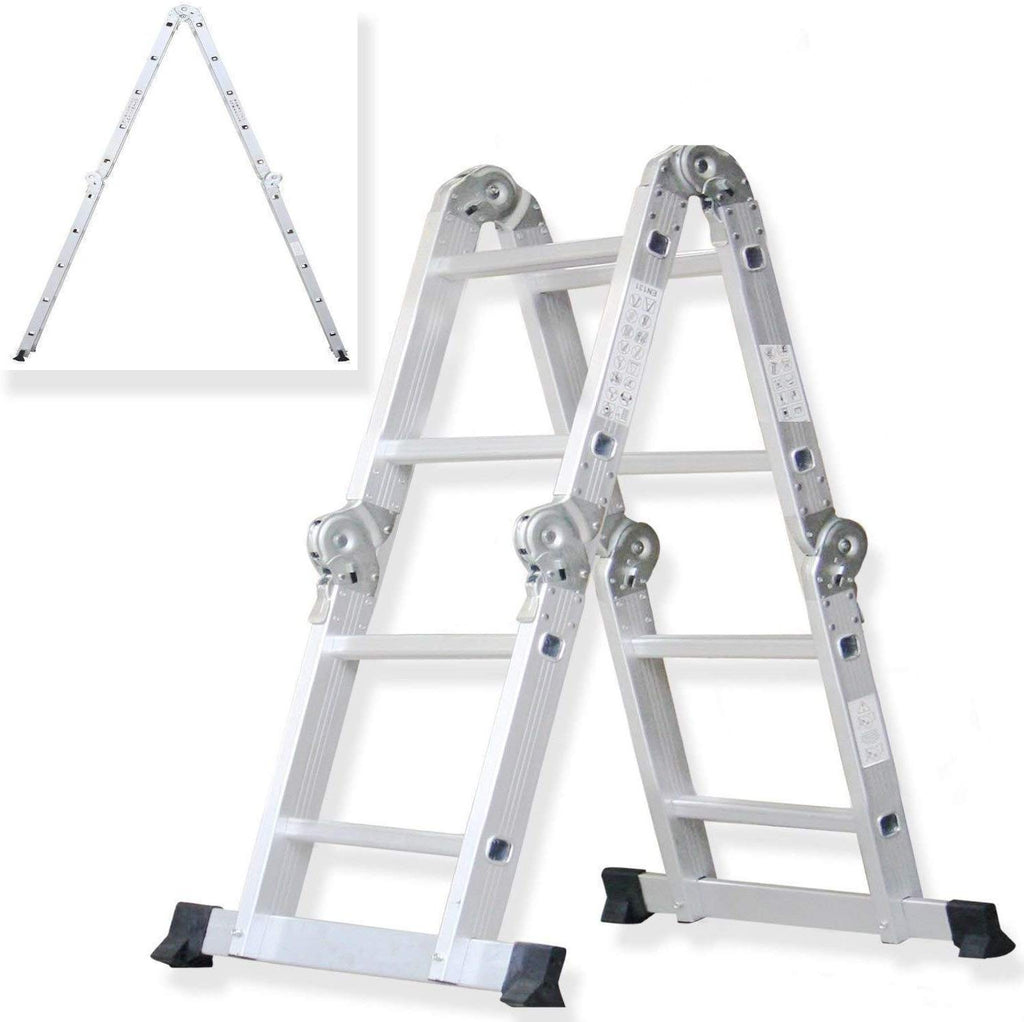 Multipurpose 4x2 Multi-Function Light Weight Aluminium Construct Folding Ladder