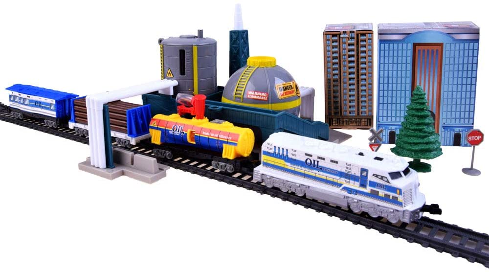industrial mega city train set