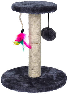 Cat Tree on Stand with Natural Sisal Scratch Posts