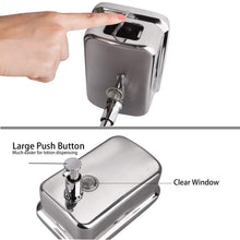 Stainless Steel Soap Dispensers 800ML ( 24 Units )